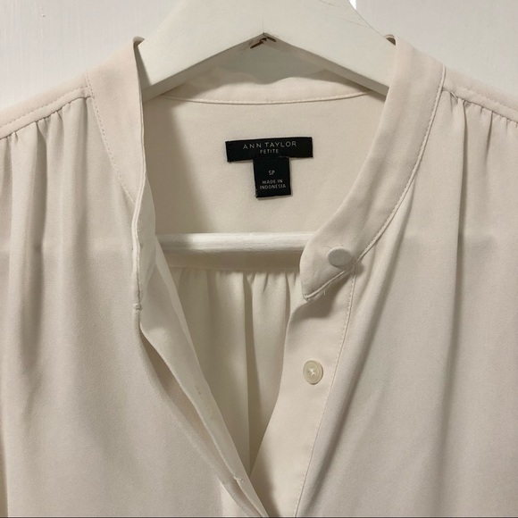 Ann Taylor Long Sleeve Blouse - Picture 3 of 9
